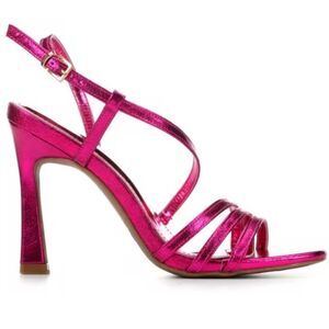 BRAND NEW RAMPAGE WOMEN'S STRAPPY HEELED OPEN TOESANDAL R3